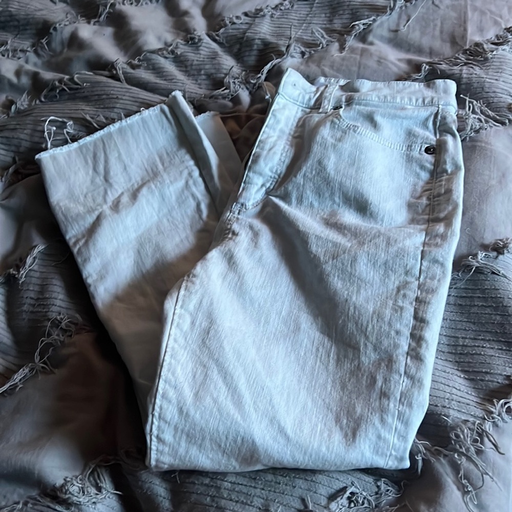 White jeans